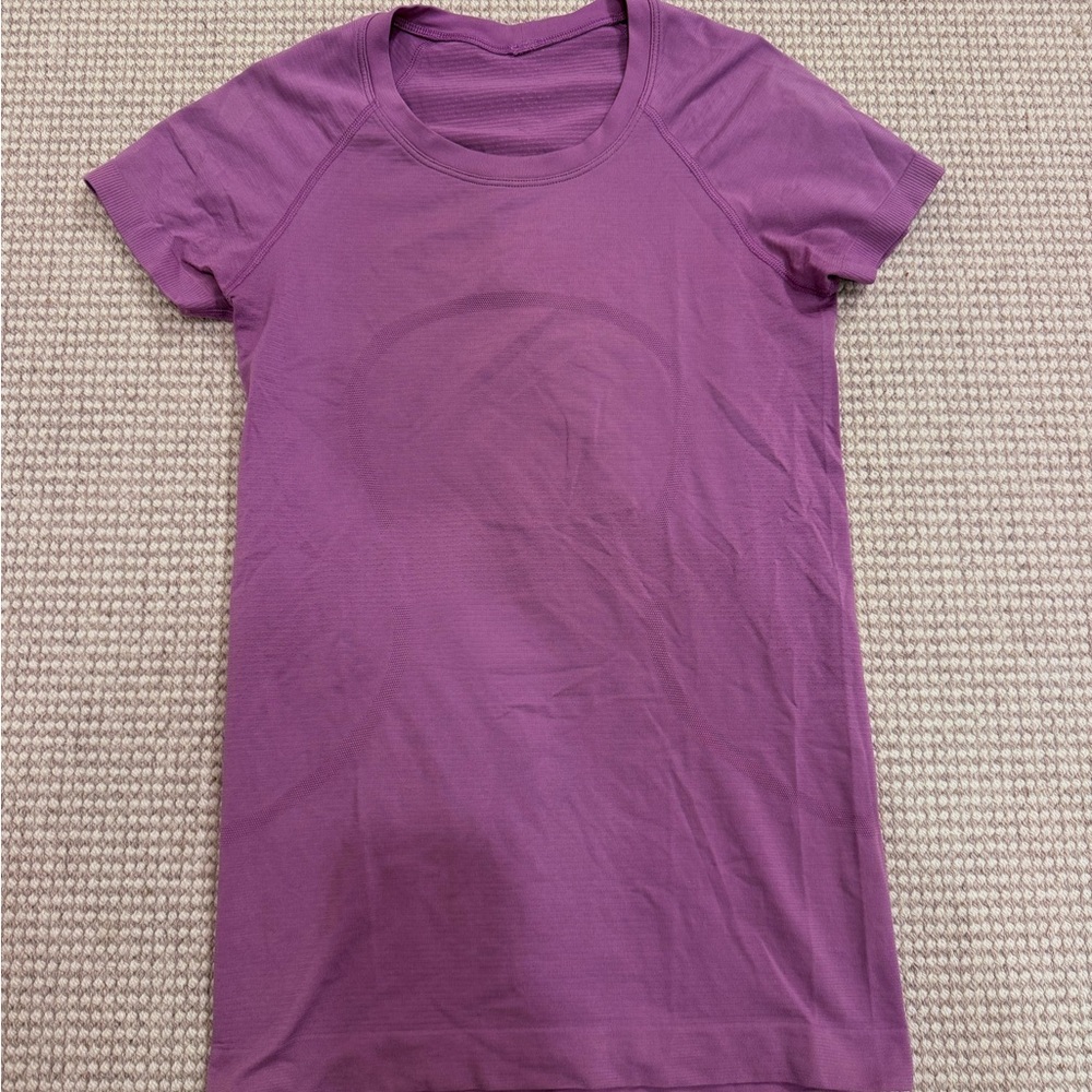 Lululemon Athletica Short Sleeve Purple Tee